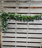 48" PE Holly Berry Garland