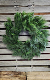 32" Faux Mixed Pine Wreath