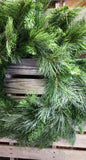 32" Faux Mixed Pine Wreath