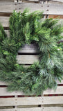 32" Faux Mixed Pine Wreath