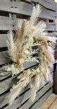 48" Bleached Wildflower Garland