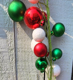 6' Christmas Ball Garland