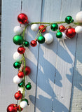 6' Christmas Ball Garland