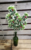 High Quality Faux Holly Stems 6 stems