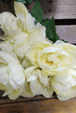 20" Silk Cream or Pink Peony Bush x 7