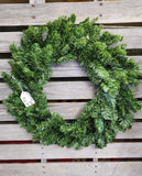 24" Faux Balsam Greenery Wreath