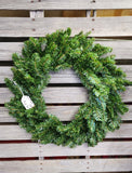 24" Faux Balsam Greenery Wreath