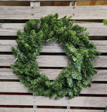 24" Faux Balsam Greenery Wreath