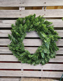 24" Faux Balsam Greenery Wreath