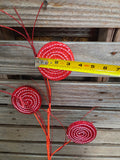 29" Red Lolipop Spray