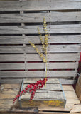 29" Glitter Eucalyptus Stem