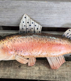 15.5" Artificial Trout - Styrofoam Fish