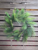 24" Mixed Pine Wreath