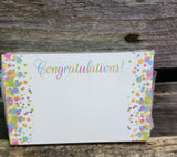 Congratulations Enclosure Cards Pack 50