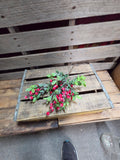 11" Flocked Berry Stem