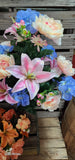 Hydrangea Peony Lily Bush x36 Stems