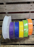 1.5" Embossed Wired Ribbon 50 Yd Rolls