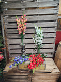 27" Silk Gladiolus Bush x5