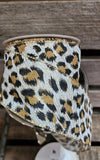 1.5" or 2.5" Wired Cheetah Print 10 Yd Roll