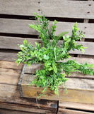22" Mixed Greenery Bush x7