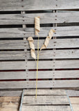 35" Burlap Curly Spray