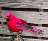9" Large Artificial Cardinal