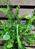 22" Mixed Greenery Bush x7