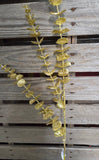 29" Glitter Eucalyptus Stem