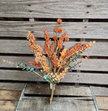 19" Thistle Heather Filler Handwrapped Bush