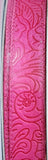 7/8" Wired Embossed Ribbon 50yd Roll