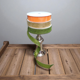 1.5" Fall Embossed Wired Ribbon 50yd Roll