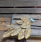 29" Gold Magnolia Stem