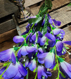 27" Silk Gladiolus Bush x5