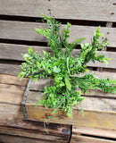 22" Mixed Greenery Bush x7