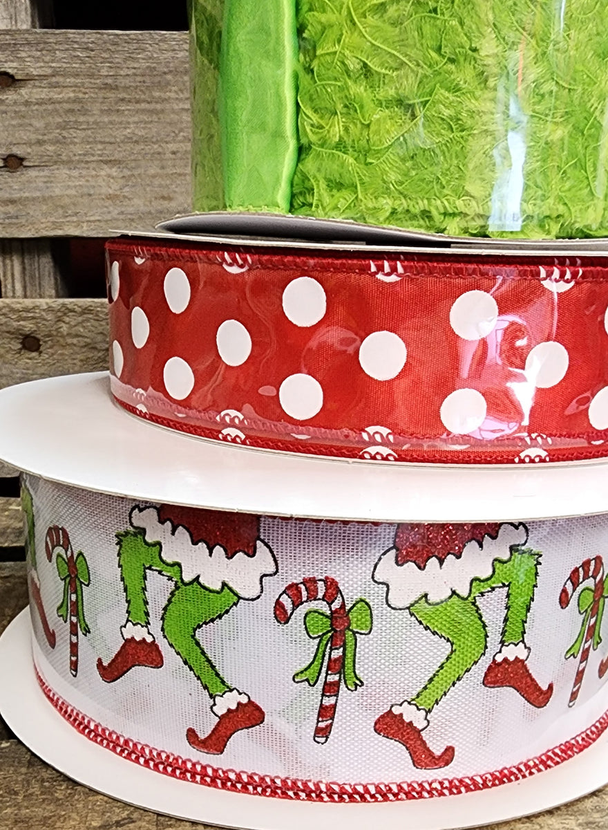 Green monster ribbon bundle – Florist Wreath Supply