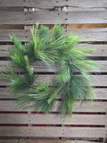 24" Mixed Pine Wreath