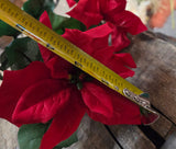 15" Water Resistant Poinsettia Bush