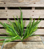 Plastic Button Fern Bush~ Beaded Grass Bush