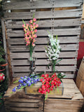27" Silk Gladiolus Bush x5