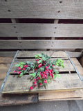 11" Flocked Berry Stem