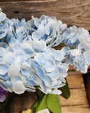 18" Real Feel Hydrangea Bush w/ 5 Heads