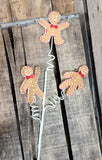 23" Felt Gingerbread Stem x 3