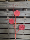 29" Red Lolipop Spray