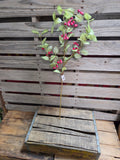 31" Iced Holly and Berry Stem