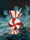 Large Peppermint Candy Ornament