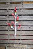32" Red White Green Candyland Candy Cane and Tree Stem