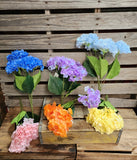18" Real Feel Hydrangea Bush w/ 5 Heads