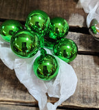 Box of glass Christmas balls 72 pc