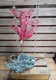 26" Flocked Berry Stem