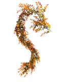 Fall Plastic Eucalyptus Garland